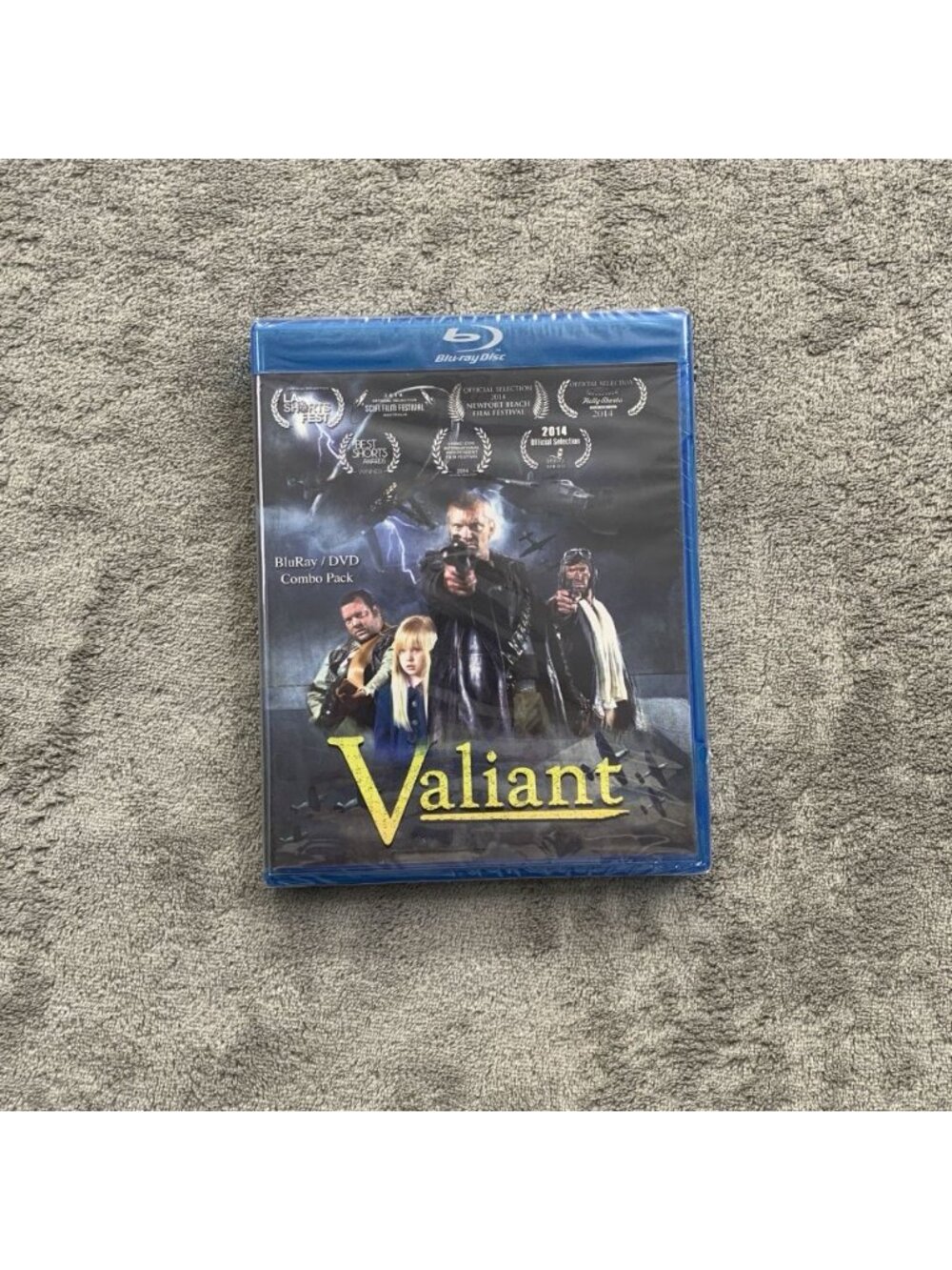 Valiant (2014) Blu-ray Gil Darnell Jason Hice Short Independent Film RARE HTF